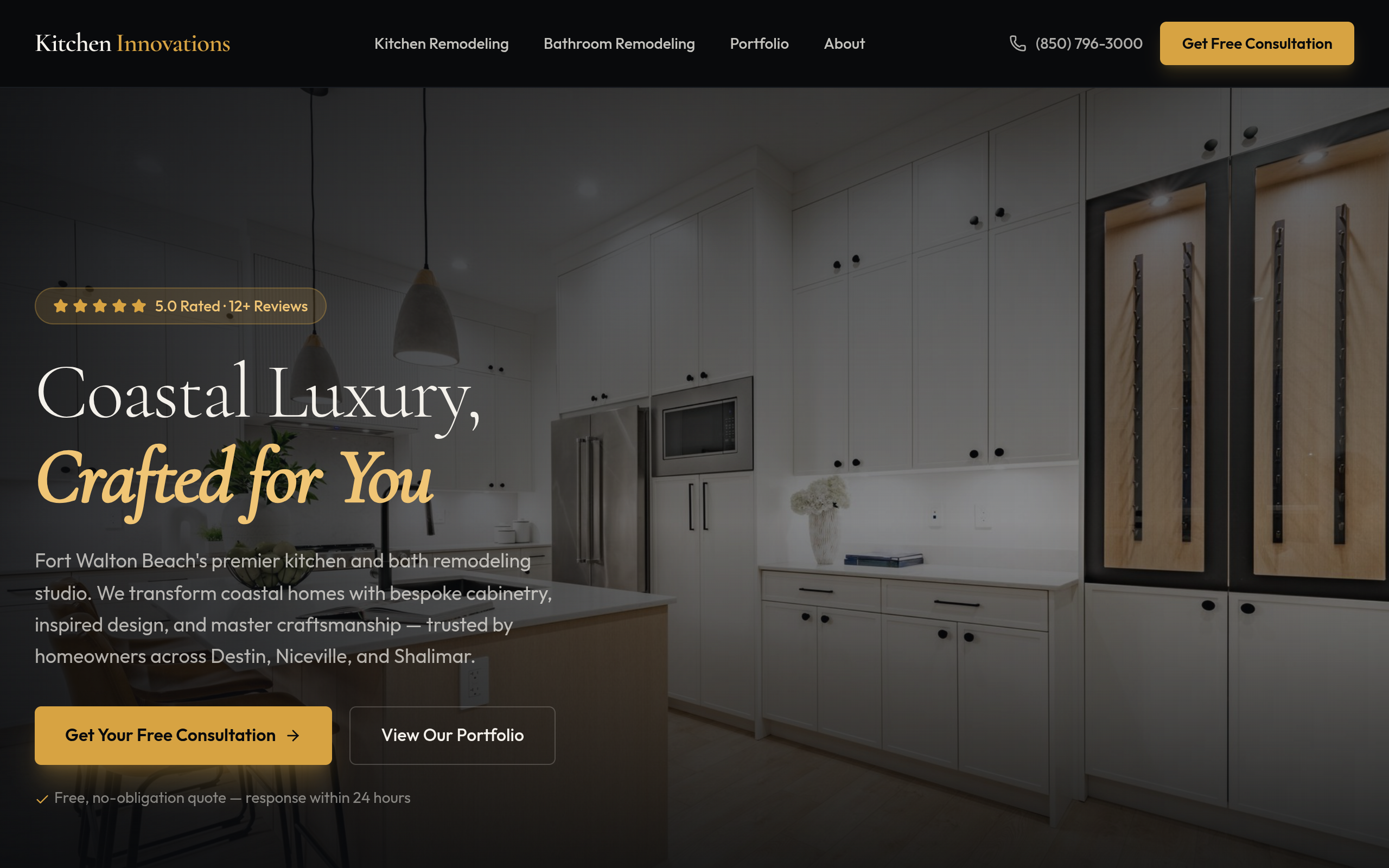Kitchen Innovations website screenshot
